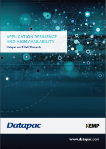 Application Resilience and High Availability whitepaper by Datapac and Kemp