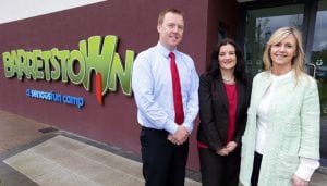 Datapac's Karen O'Connor with Dee Ahearn CEO of Barretstown