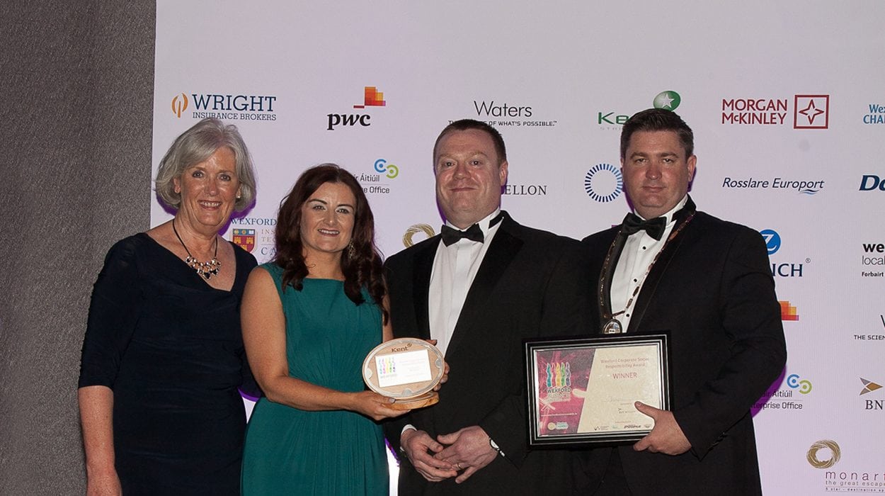 Datapac awarded 2017 Wexford CSR award