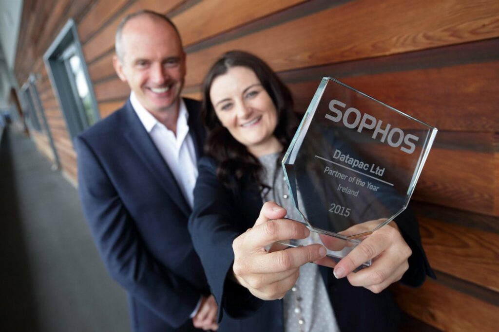 Datapac awarded Sophos Irish Partner of the Year for third year running - Post Image