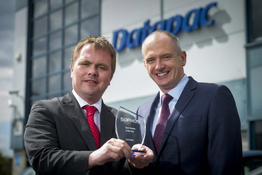Datapac awarded Sophos Irish Partner of the Year for fourth year running - Post Image